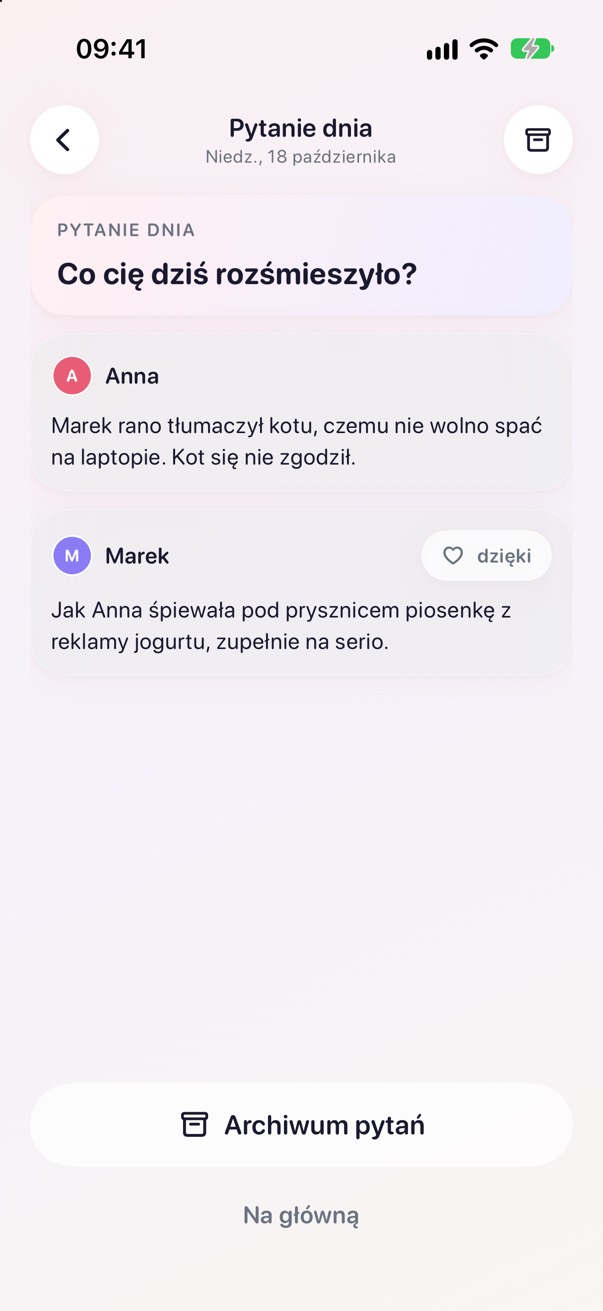Pytanie dnia: odpowiedzi obojga odsłonięte